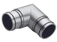 Könyök V2A szögletes 90 fok V2A kapaszkodóhoz