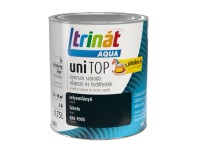 Trinát Aqua Unitop zománcfesték fekete 0,75 l Trinát Aqua Unitop zománcfesték fekete 0,75 l