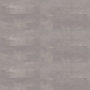 Vízálló Kaindl Masterflor Aqualine laminált padló, beton hatású, 8 mm vastag.