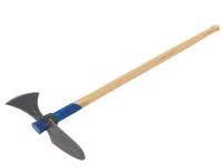 LUX kovácsolt ovális kerti kapa kőrisfa nyéllel 105 cm LUX kovácsolt ovális kerti kapa kőrisfa nyéllel 105 cm