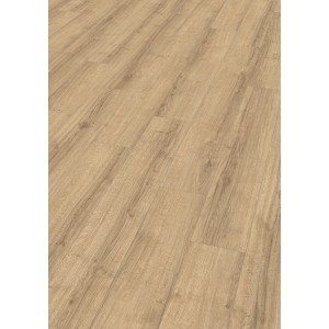 Egger NatureSense Aqua laminált padló, 10 mm, vízálló, barna deszka fa textúrával.