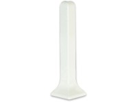 Fuchs Design szegélyléc külső sarok 8 cm alumínium fehér porszórt Fuchs Design szegélyléc külső sarok 8 cm alumínium fehér porszórt