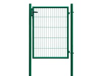 Egyszárnyú kapu hálós kerítéspanelhez zöld 175 cm x 100 cm