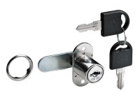 Bútorzár cilinderes 18mm nikkelezett Bútorzár cilinderes 18mm nikkelezett