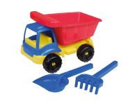 Happy People teherautó billentő funkcióval lapáttal és gereblyével