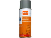 OBI lakkspray színes magasfényű alu. fehér 400 ml