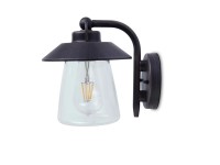 Lutec Cate falikar E27 matt barna