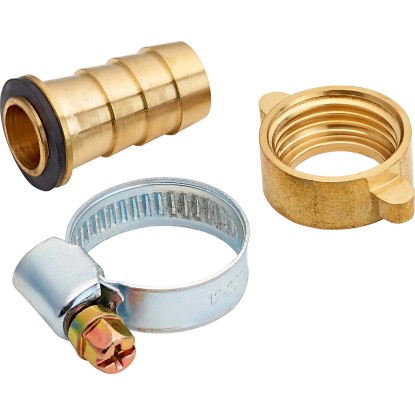 OBI tömlőcsatlakozó 13 mm (1/2") x 13 mm (1/2") sárgaréz