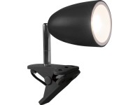 OBI Vidorni LED-es csiptetős lámpa 16 cm fekete