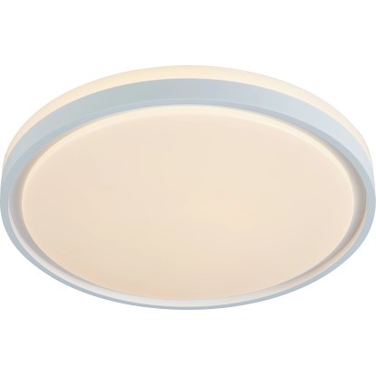 Angera LED-es mennyezeti lámpa matt fehér 44,5 cm átmérő