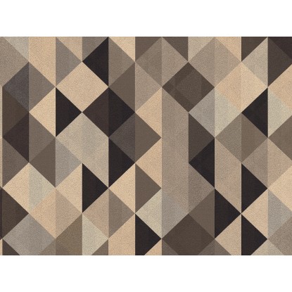 A.S. Création Scandinavian II 36786-4 tapéta fekete-barna geometrikus mintás