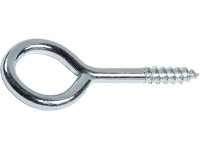 LUX szemescsavar 3,3 mm x 20 mm horganyzott 6 darab LUX szemescsavar 3,3 mm x 20 mm horganyzott 6 darab