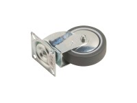 Önbeálló készülékgörgő lemezzel és siklócsapággyal, 75 mm, 50 kg Önbeálló készülékgörgő lemezzel és siklócsapággyal, 75 mm, 50 kg