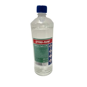 Lakkbenzines hígító, Styro-Flow, 0,95L. Oldószer festékekhez, lakkokhoz és ragasztókhoz.