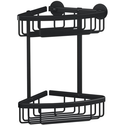 tesa Aluxx fekete dupla sarokkosár