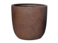 M Collections Texas Egg Pot kaspó 54 cm x 51 cm Rozsdaszínű