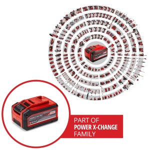 Einhell Power X-Change Akku 18V 4-6 Ah Multi-Ah PXC Plus, alkalmas elektromos szerszámokhoz.