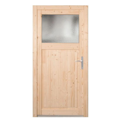 Panto NET 501 fa mellékbejárati ajtó natúr 88 cm x 198 cm jobbos