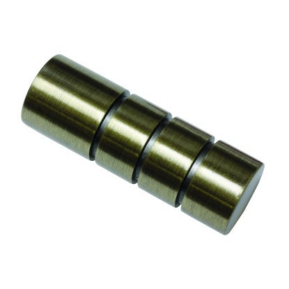 GARDINIA végfej Europa Andra 19 mm-es átmérőjű fém rúdhoz antik arany