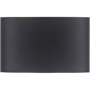 Antracit LED fali lámpa Carlo, 2 izzós, 13x8 cm, indirekt világításhoz.