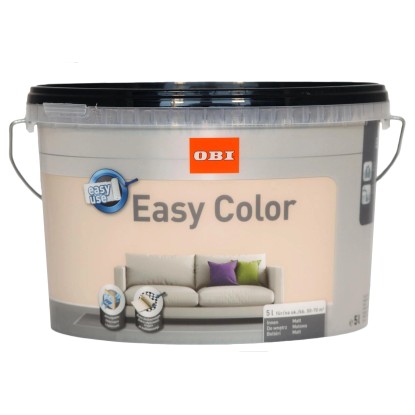 OBI Easy Color beltéri falfesték Latte Macchiato matt 5 l