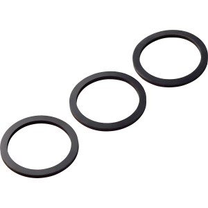 3 db szifon tömítés készlet, Ø 45/55 mm, gumiból, szifon csatlakozások tömítésére.