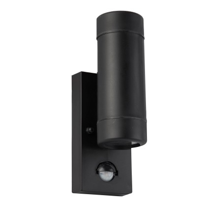 Searchlight COASTAL - tengerparti kültéri fali lámpa 2xGU10 50W IP44 PIR szenzor