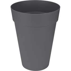 Antracit Elho Loft Urban magas virágcserép, Ø 28 cm. Növényoszlop beltéri és kültéri használatra.