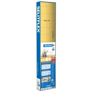 Selitflex hangszigetelő csomagolás 1,6 mm, 18 m² AquaStoppal laminált és parketta padlókhoz.