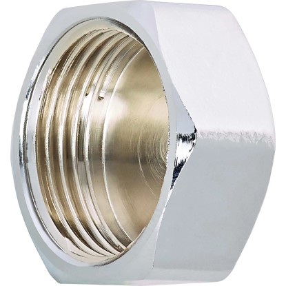 OBI menetes zárósapka 24,1 mm (Rp 3/4) krómozott sárgaréz