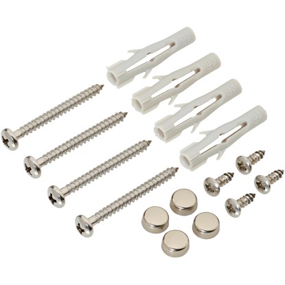 Zsanér az egyrészes Varro harmonikafalhoz rozsdamentes acél hatású