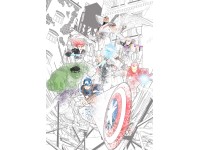 Komar vlies fotótapéta Avengers Attack 200 cm x 280 cm