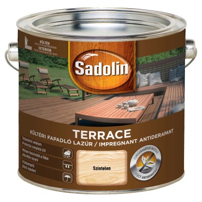 Sadolin lazúr Terrace kültéri színtelen 2,5 l