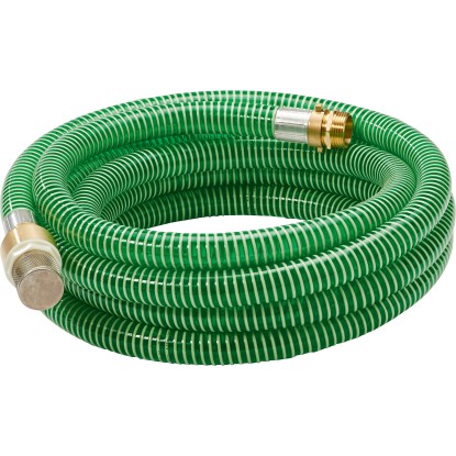 LUX-TOOLS szívótömlőkészlet sárgaréz csatlakozókkal 25 mm (1") 7 m