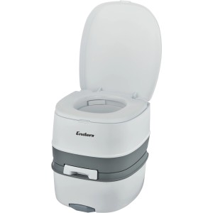 Enders Camping Toilet Mobil WC Supreme, hordozható WC papír tartóval.