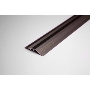 Átvezető profil csiszolt rozsdamentes acél színű 40 mm x 900 mm