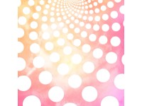 Komar fátyoltapéta Fibonacci Sunset 250 cm x 250 cm pasztellrózsaszín Komar fátyoltapéta Fibonacci Sunset 250 cm x 250 cm pasztellrózsaszín