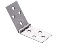 Zsanér 120 mm x 38 mm rozsdamentes
