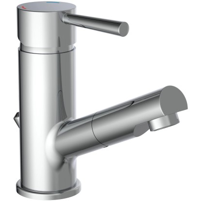 Schütte mosdó csaptelep Cornwall fürdőszobai vízcsap kihúzható kézi zuhanyfejjel