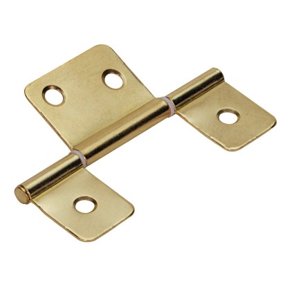 Hettich csuklópánt lamellás ajtóhoz 88 mm x 29 mm sárgaréz bevonatú acél 2 db