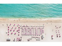 Komar vlies fotótapéta Pink Umbrella 400 cm x 250 cm