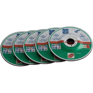 LUX Vágótárcsa kőhöz, 5 darabos csomag, 115 mm átmérő sarokcsiszolókhoz.