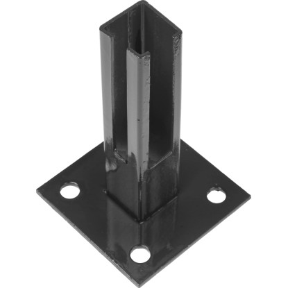 Oszloptalp kerítésoszlophoz  40 x 40 mm  antracit