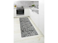 Wenko fürdőszobaszőnyeg Sassi műanyag 65 cm x 200 cm többszínű