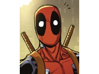 Komar Marvel Deadpool Holup falikép 40 cm x 50 cm piros Komar Marvel Deadpool Holup falikép 40 cm x 50 cm piros