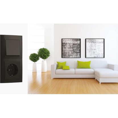 Redőnykapcsoló Vilma fehér matt