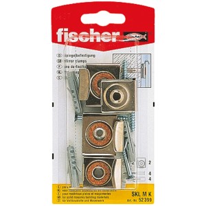 Fischer SKL M K tükörrögzítő (4 db) keret nélküli tükrök biztonságos rögzítéséhez.