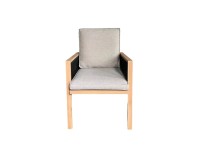 Greemotion Monaco kerti fotel időjárásálló párnával 72 x 59 x 86 cm bézs