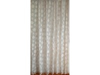 Készfüggöny ELEKTRA bézs virágos / 02 140 cm x 245 cm