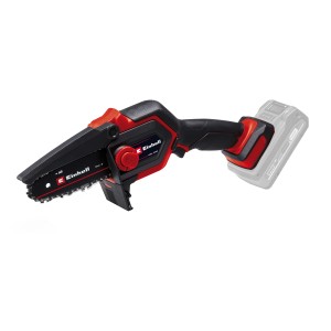Einhell GE-PS 18/15 Li BL-Solo akkus láncfűrész, piros/fekete, akku és töltő nélkül.